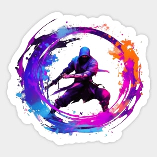 Ninja Art Sticker